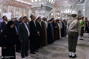 تجدید میثاق رئیس و کارکنان سازمان اوقاف و امور خیریه با آرمان های حضرت امام (س)