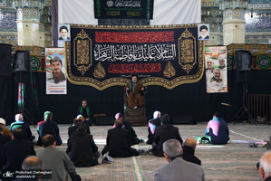 دسته عزاداری خادمان حرم کریمه اهل بیت (ع) در روز شهادت حضرت زهرا (س)‎‎