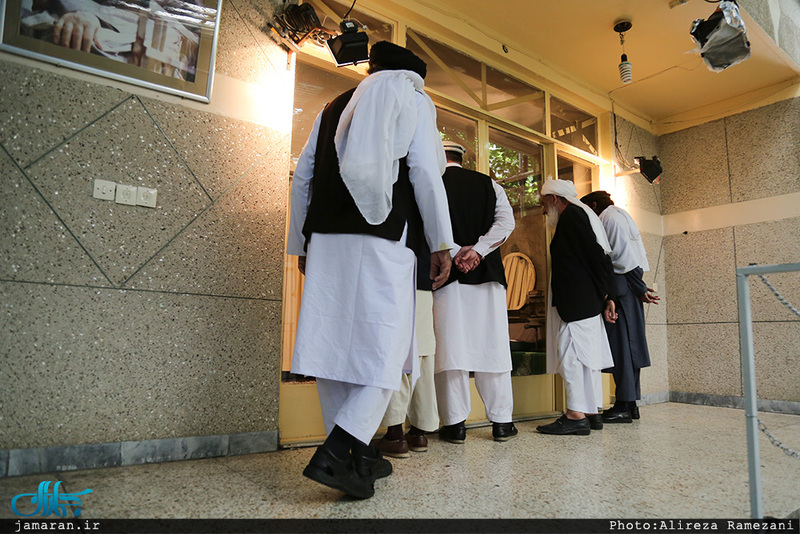 دیدار علمای اهل سنت افغانستان از بیت حضرت امام(س) در جماران