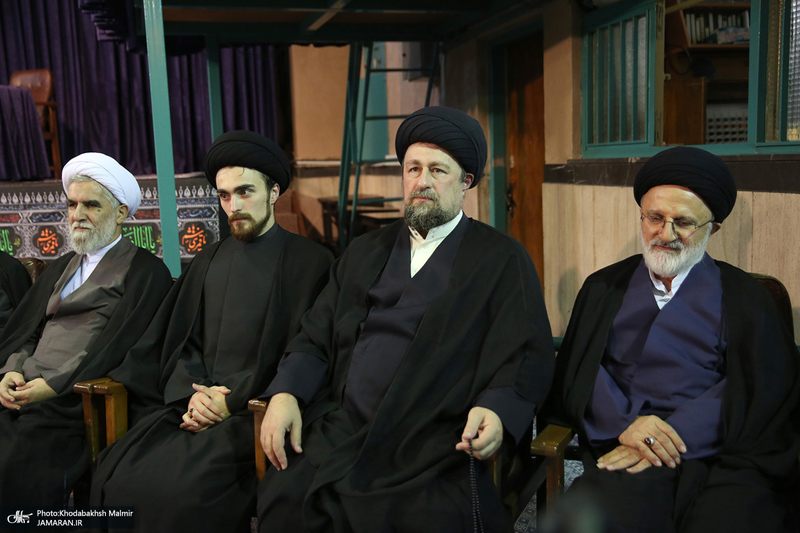مراسم گرامیداشت رهبر شهید انقلاب در حسینیه جماران-1