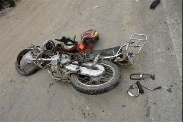 تصادف موتورسیکلت باعث مرگ‌ دختر ۴ ساله دیشموکی شد