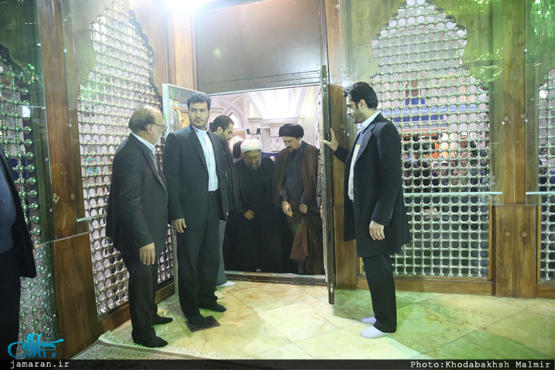 تجدید میثاق رئیس قوه قضائیه و مسئولان عالی قضایی با آرمان‌های امام خمینی(س) 