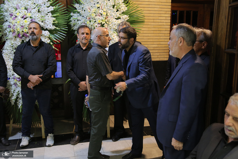 مراسم ترحیم مادر محمدحسین رنجبران