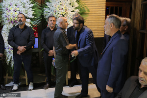 مراسم ترحیم مادر محمدحسین رنجبران