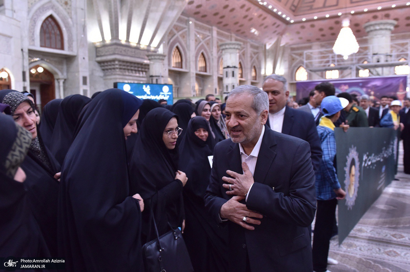 تجدید میثاق وزیر آموزش وپرورش و جامعه فرهنگیان با آرمان‌های حضرت امام خمینی (س)