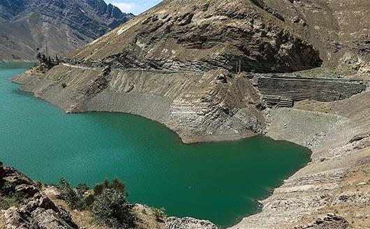 کاهش 5 و 3درصدی ذخیره آب درسدهای کرج وطالقان مواجهه البرزباتنش آبی مزمن