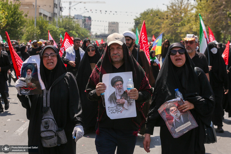 مراسم تشییع پیکر مطهر رهبر شهید انقلاب در تهران