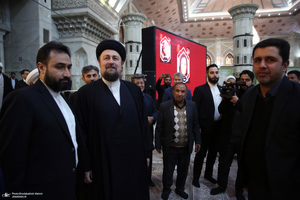 مراسم گرامیداشت شهدای مهاجر افغانسانی در حادثه گلزار شهدای کرمان