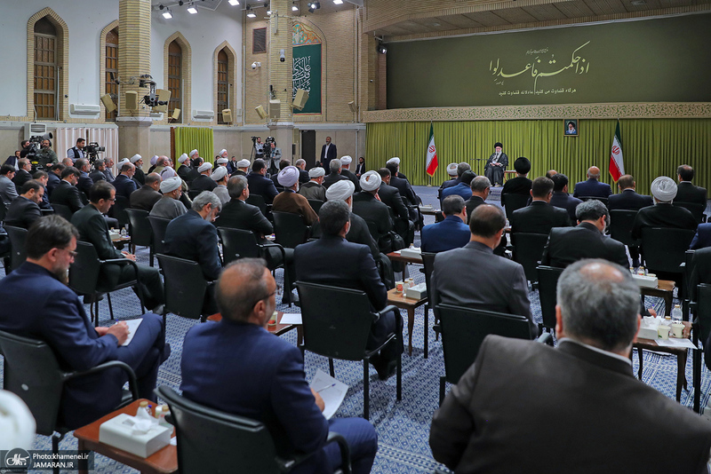 دیدار رئیس و مسئولان قوه قضائیه با رهبر معظم انقلاب