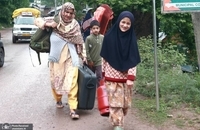 گلوله باران تازه پاکستان در منطقه مرزی شمال کشمیر هند (11)