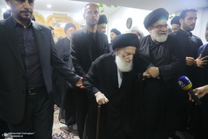 مراسم بزرگداشت رهبر شهید انقلاب در قم-۱
