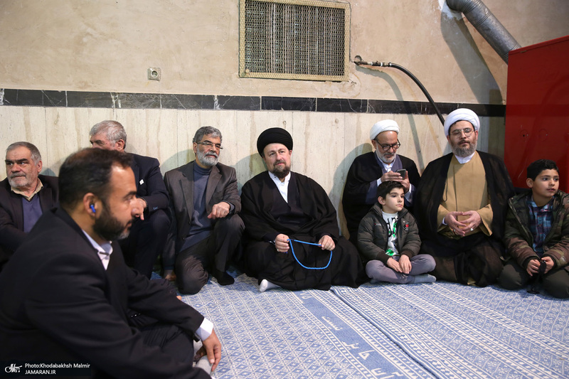 دیدار جمعی از پیشکسوتان سپاه جماران با سید حسن خمینی  2