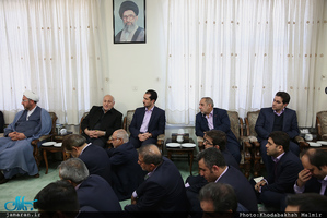 دیدار مدیران و کارکنان موسسه اعتباری کوثر با سید حسن خمینی‎