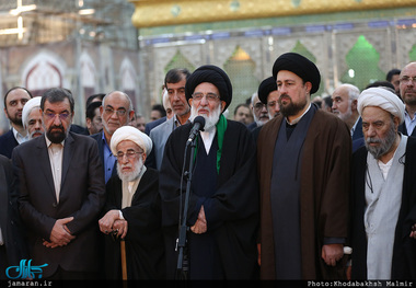 آیت الله هاشمی شاهرودی: امام در تاریخ زنده خواهد ماند و یک فلش در وجدان تاریخ خواهد بود