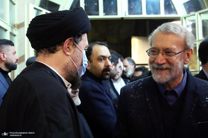 مراسم بزرگداشت آیت الله موسوی بجنوردی (ره) در حسینیه جماران - 3