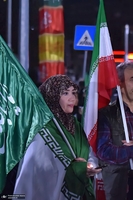 پنجاه و پنجمین شب اجتماع پر شور مردم در میدان جمهوری اسلامی