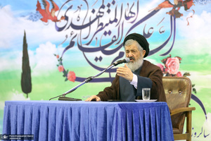 مراسم جشن نیمه شعبان در حسینیه جماران‎‎