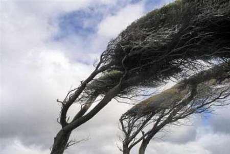 وزش باد در همدان به 45 کیلومتر بر ساعت رسید