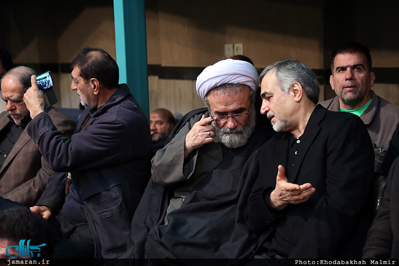 مراسم وداع با پیکر آیت الله هاشمی رفسنجانی(ره) در حسینیه جماران-10