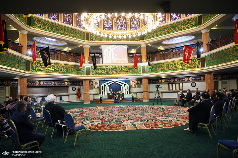 مراسم بزرگداشت حاج محمد کمساری در حسینیه شماره 2 جماران
