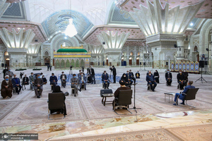 تجدید میثاق اعضای شورای عالی و هیات رئیسه سازمان نظام پرستاری با آرمان های امام خمینی(س)