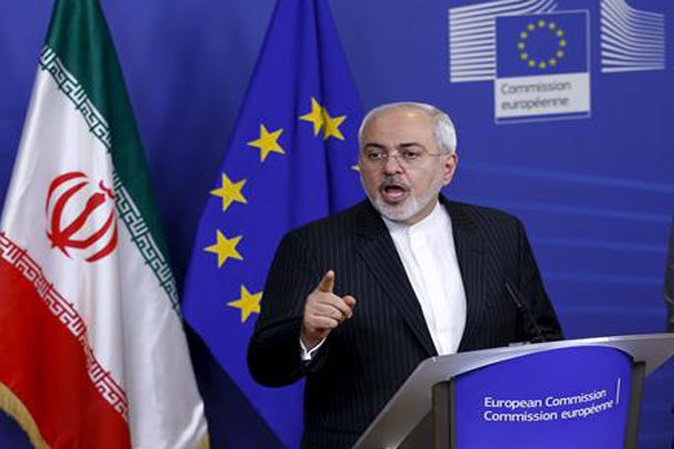 انتقاد ظریف از سیاست های متناقض آمریکا و اروپا در موضوع حقوق بشر