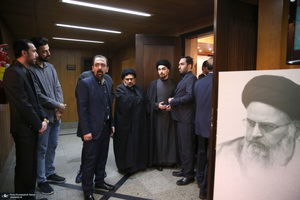 مراسم چهلمین روز درگذشت آیت الله بجنوردی در دائره المعارف بزرگ اسلامی - 3