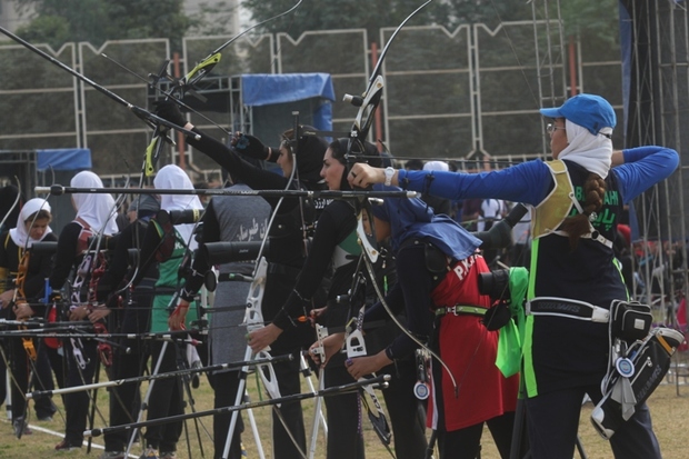 برگزاری مسابقات انتخابی تیم ملی تیراندازی با کمان در اهواز