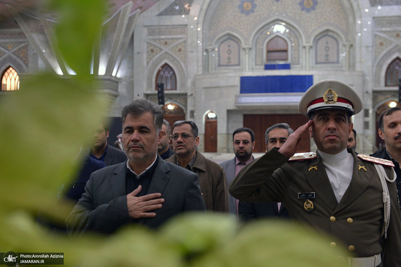 تجدید میثاق مدیران معاونت فنی سازمان صدا و سیما‎ با آرمان های حضرت امام خمینی (س)