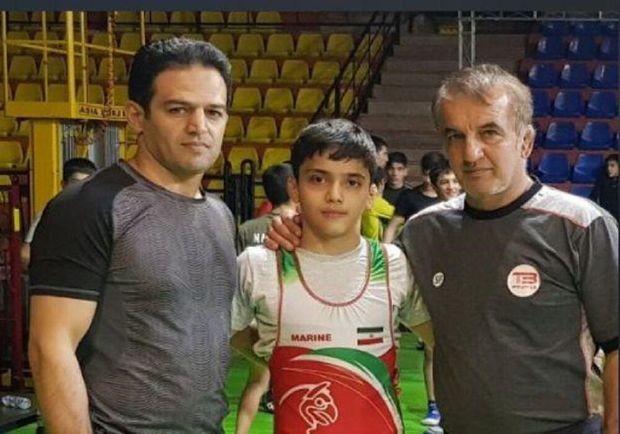 حضور کشتی‌گیر نونهال آذربایجان‌غربی در جام بین‌المللی کودک