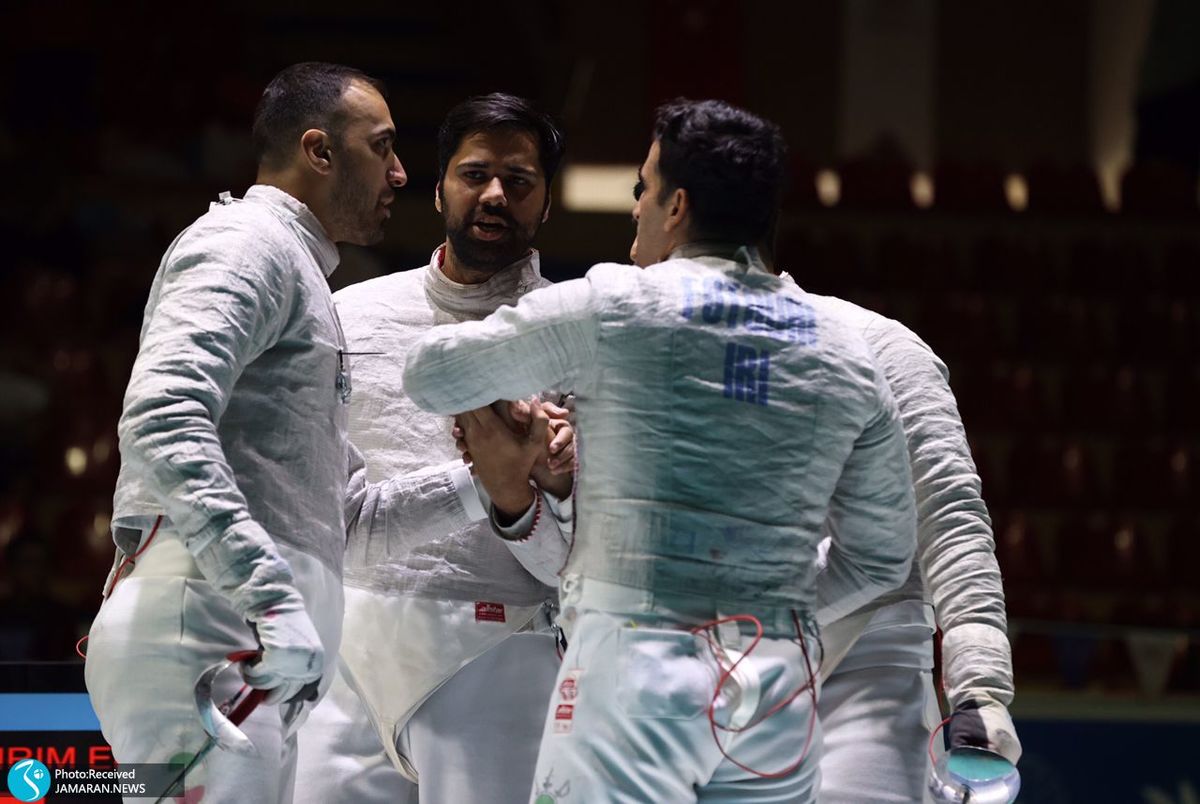 نهمی سابریست های ایران در رقابت های جهانی