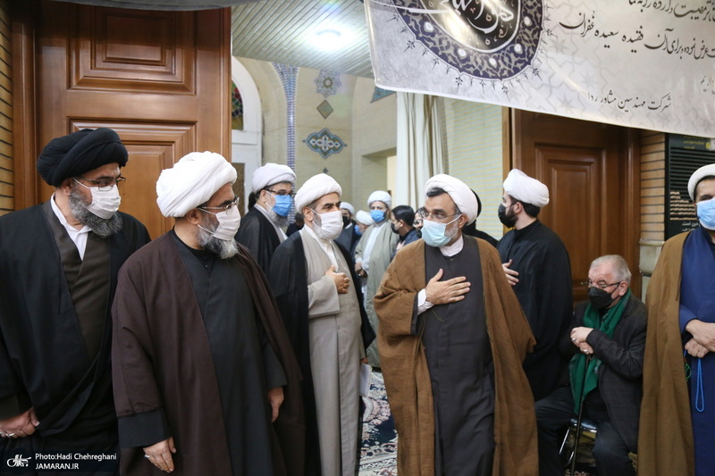 مراسم بزرگداشت همسر مرحوم آیت الله العظمی فاضل لنکرانی (ره)