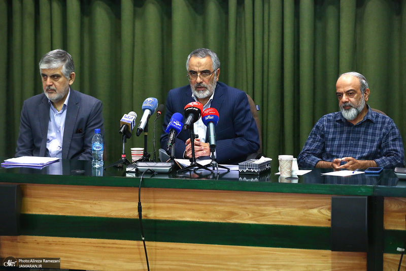 نشست خبری محمدعلی انصاری دبیر ستاد مرکزی بزرگداشت امام خمینی (س)