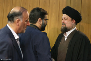 مراسم چهلمین روز درگذشت آیت الله بجنوردی در دائره المعارف بزرگ اسلامی - 3