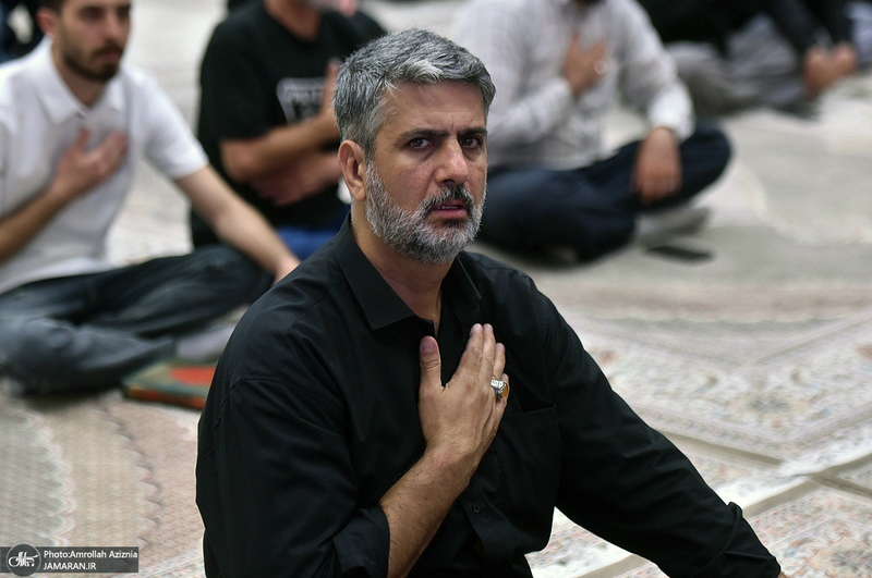 سومین شب عزاداری حضرت اباعبدالله الحسین (ع) در حرم امام خمینی