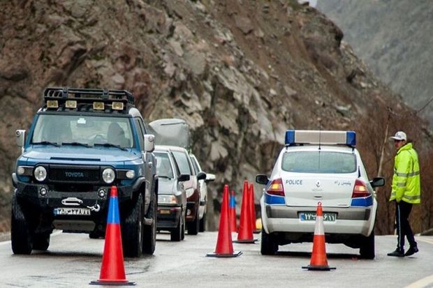 ۱۷ تیم پلیس راه قزوین در جاده‌های آوج و ساوه مستقر هستند