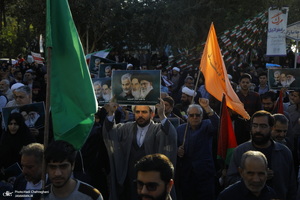 تجمع مردمی در حمایت از کودکان و زنان غزه در قم