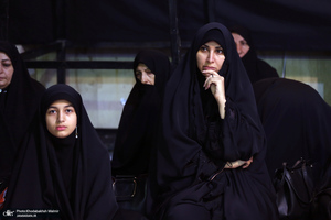 مراسم عزاداری هیئت جامعه اسلامی ورزشکاران در حسینیه جماران