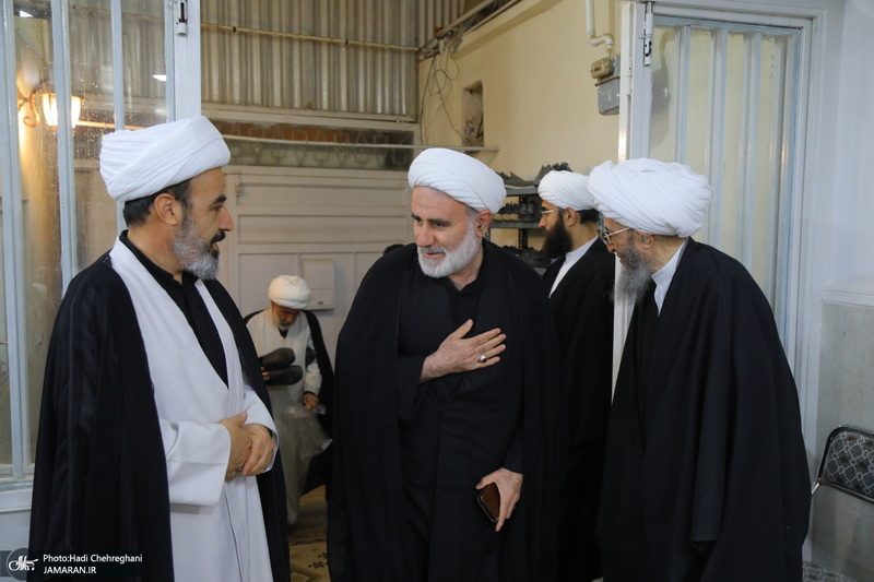 دومین شب عزاداری حضرت فاطمه (س) در بیت آیت الله دوستی زنجانی‎