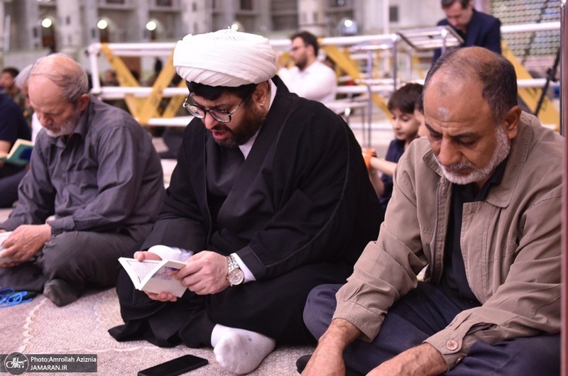 مراسم دعای کمیل در حرم مطهر امام خمینی
