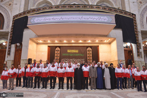 تجدید میثاق مدیران و کارکنان هلال احمر با آرمان های حضرت امام خمینی(س)