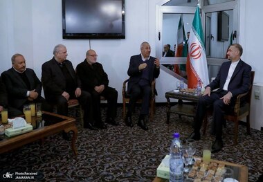 نشست وزیر خارجه ایران با مسئولان گروه‌های مختلف فلسطینی مستقر در دمشق/ امیرعبداللهیان: تعداد قابل توجهی از کشورهای غربی در گفت‌وگو با ما به پیروزی مقاومت اعتراف می‌کنند/  سوال اساسی آنها در دو سه ماه اخیر این است که غزه پسا جنگ را چه کسی اداره خواهد کرد