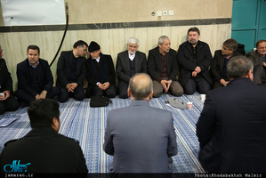 حضور اعضای فراکسیون امید در منزل آیت الله هاشمی رفسنجانی(س) 
