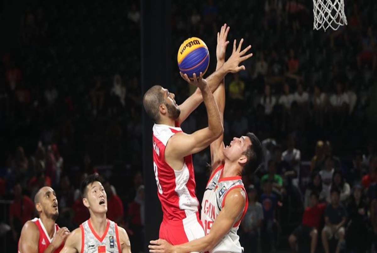 حذف تیم ملی بسکتبال ۳ نفره ایران از کاپ آسیا