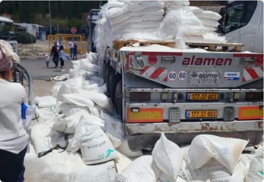 اسرائیل ده‌ها هزار تن کمک به غزه را نابود کرد