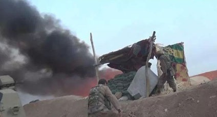 تصاویر تکان دهنده از حمله شیمیایی داعش