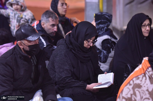 احیای شب بیست و سوم ماه رمضان در گلزار شهدای بهشت زهرا (س)