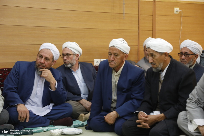 دیدار جمعی از اهالی اهل سنت استان گلستان با سید حسن خمینی