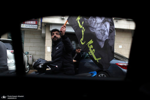 تصاویر اختصاصی جماران از حال و هوای بیروت یک روز مانده به تشییع شهید سید حسن نصرالله (ره)