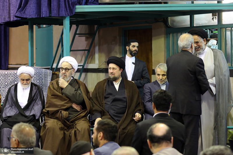 مراسم بزرگداشت آیت الله رحمت (ره) در حسینیه جماران - 1